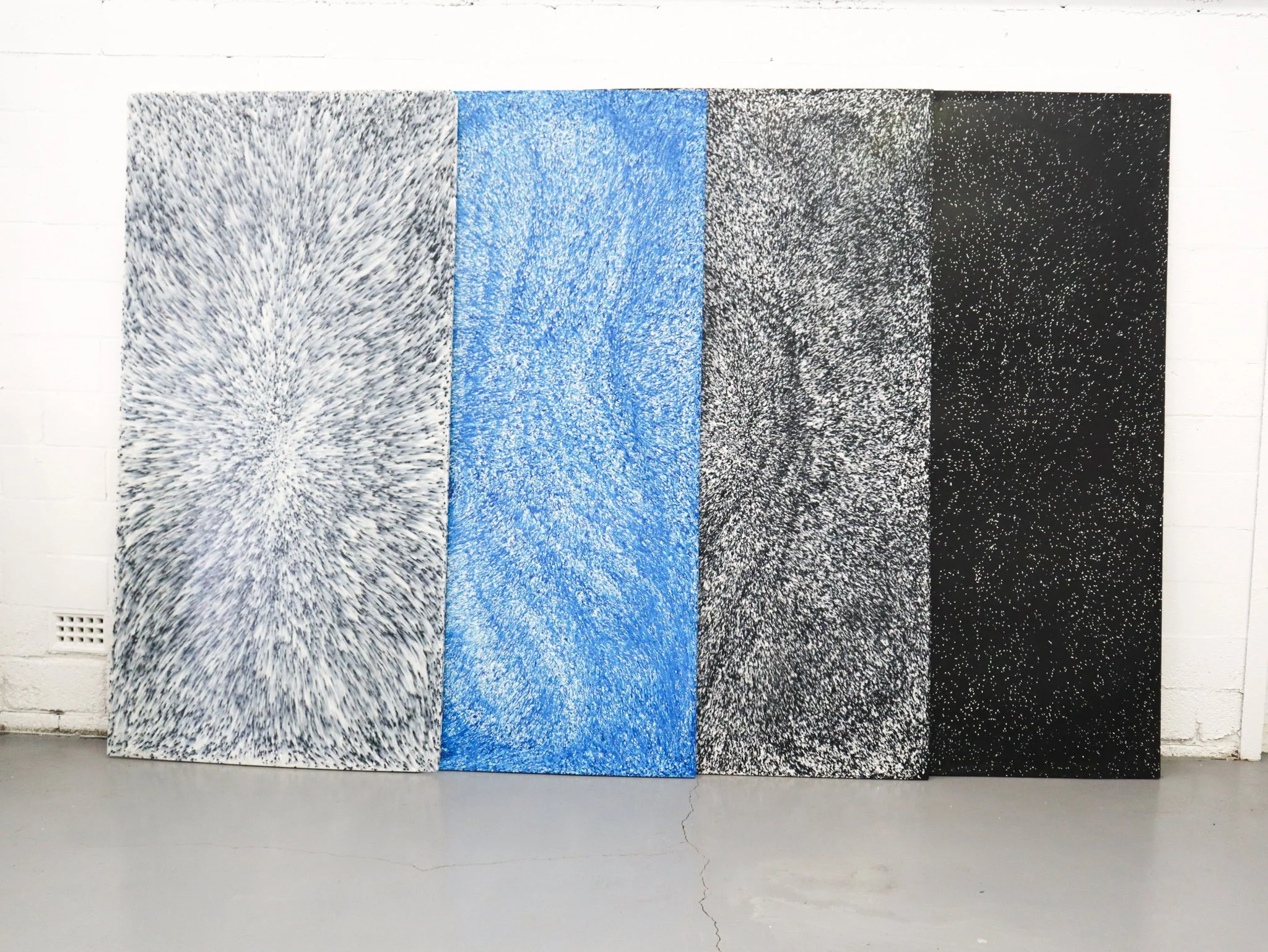 Recycled HDPE sheet stock in different colours